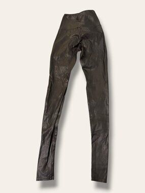 Wilfred Free Leggings Womens XS Leather High Waist Skinny Black PullOn Stretchy